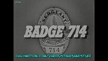 Dragnet (Badge 714) .. The Big Ante .. Jack Webb, Ben Alexander, Cliff Arquette, Tom Mckee  B&W