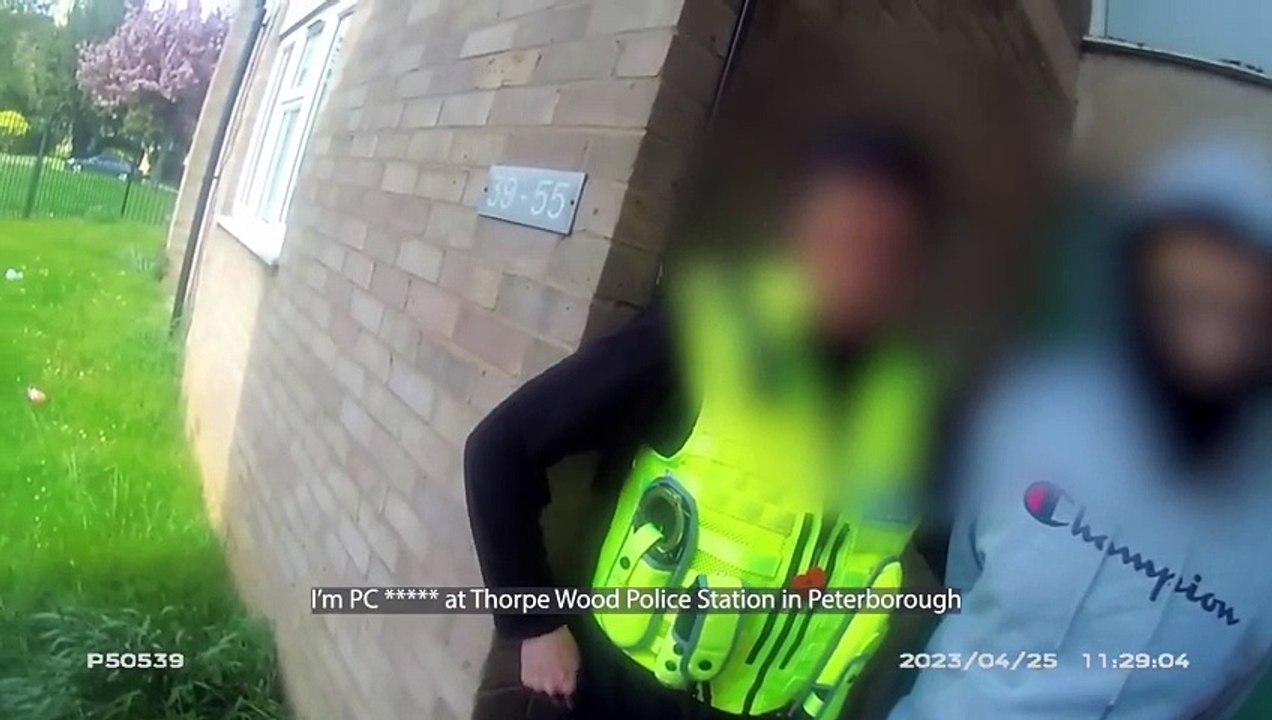 “Ahh there’s something down your pants, isn’t there” – police footage of stop-search on Peterborough drug dealer