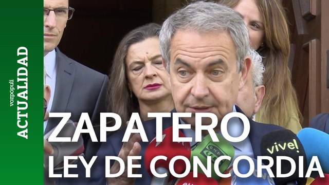 Zapatero tilda de disparate y desfachatez las leyes de PP y Vox