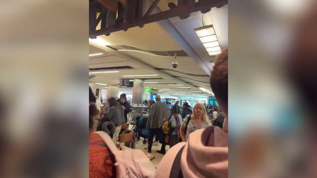Gatwick Airport terminal evacuated with passengers forced outside