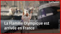Marseille : arrivée de la Flamme Olympique sous la ferveur des spectateurs