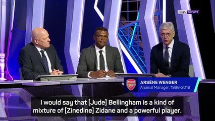 Bellingham is 'Zidane with power' - Wenger