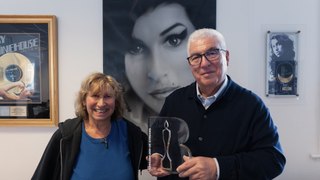 Amy Winehouse posthumously receives BRIT Billion Award after reaching one billion streams in the UK