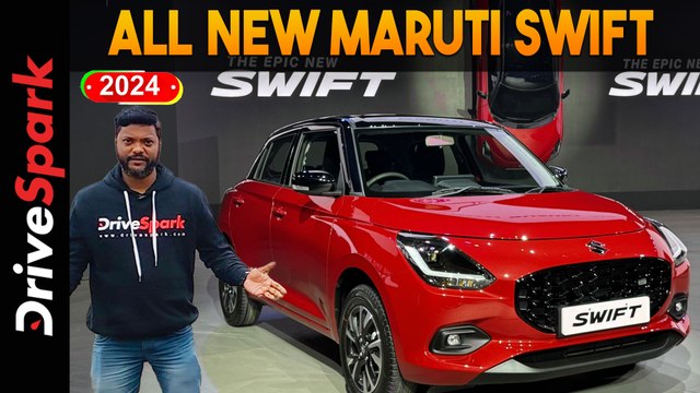 All-New 2024 Maruti Suzuki Swift Walkaround Video - Price Details, Design, Features & More