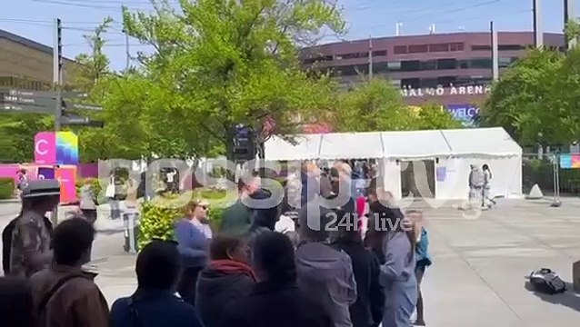 Eurovision 2024: Ουρές έξω από το Malmö Arena για μια θέση στον Β’ Ημιτελικό