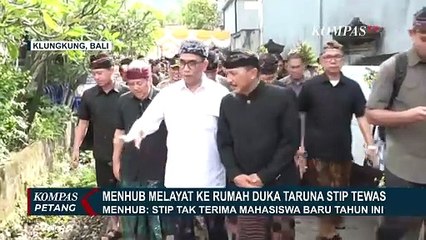 Buntut Taruna Tewas, Menhub Putuskan Bebastugaskan Direktur dan Moratorium STIP