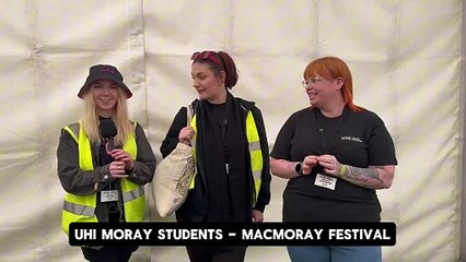 UHI Moray students at MacMoray