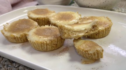 Tartaletas de galleta y natillas - Cocina Fácil