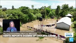 Flood-hit Kenya reports cases of cholera, as WHO warns of spreading of waterborne diseases