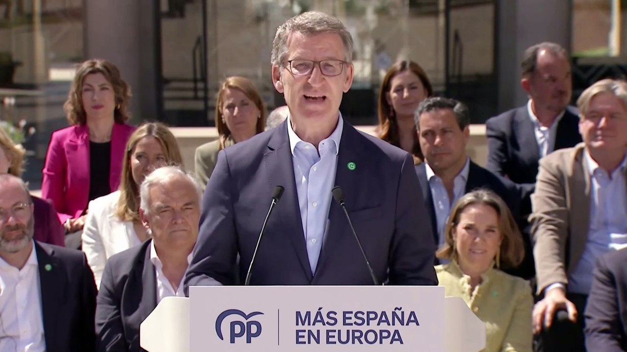 Feijóo apela a proteger las “fronteras” de Europa en el lanzamiento de la candidatura del PP para las elecciones del 9 de junio
