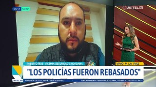 37 efectivos fueron rebasados por una turba de 500 personas, dice Ríos y señala que linchados eran acusados de secuestro