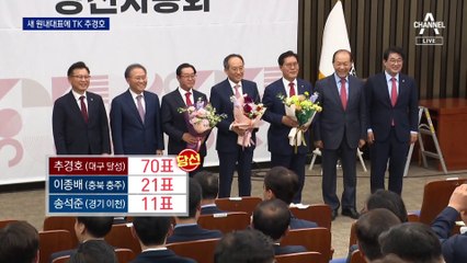 국민의힘 원내대표에 ‘TK·3선·친윤’ 추경호