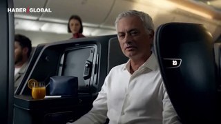 Türk Hava Yolları'ndan yeni reklam: Jose Mourinho'lu klip ilgi odağı oldu