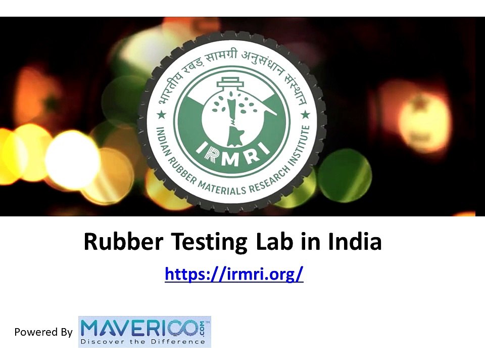 Rubber Testing Lab in India