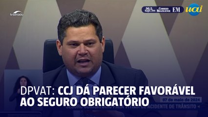 CCJ dá parecer favorável ao seguro DPVAT