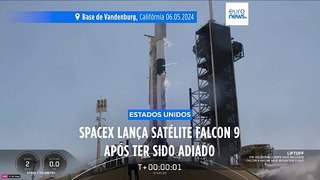 Lançamento do foguetão Falcon 9 da SpaceX acontece este noite após ter sido adiado