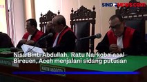 'Ratu Narkoba' Asal Aceh dan Suaminya Divonis Mati di PN Medan