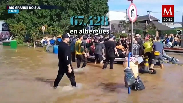 Devastadoras lluvias e inundaciones en Brasil dejan más de 100 víctimas mortales