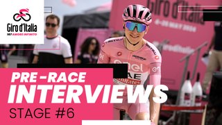 Giro d'Italia 2024 | Stage 6: pre-race interview