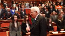 Mattarella ricorda le vittime del terrorismo, la commemorazione in Senato