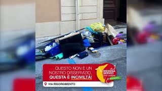 Spazzatura tra assunzioni e zozzoni, lascia tra i rifiuti un documento: denunciato a Messina