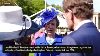 PHOTOS Charles III tout guilleret pour la première garden party à Buckingham, Camilla agacée... et elle ne le cache pas !