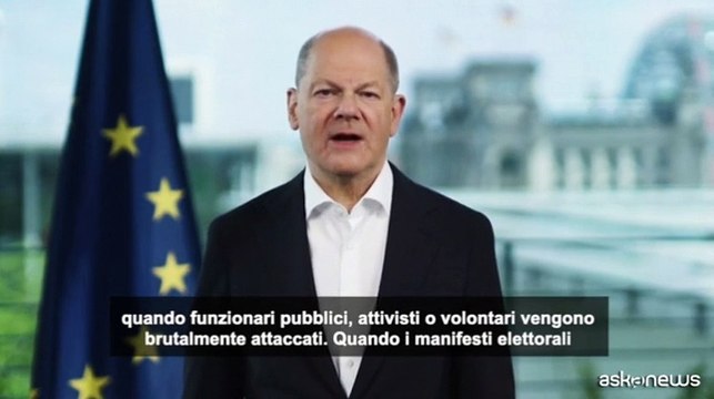 Europee, Scholz: Andate a votare per difendere la democrazia