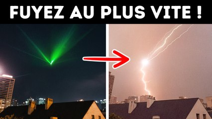 Si Vous Voyez ce Rayon Laser, la Foudre Pourrait Frapper non Loin