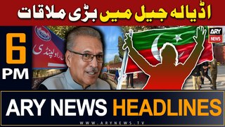 ARY News 6 PM Prime Time Headlines 9th May 2024 | Big Meeting in Adiala Jail