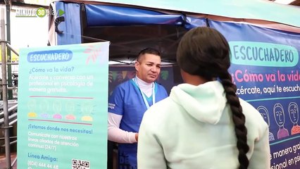 Medellín abrió 33 nuevos Escuchaderos para fortalecer la salud mental de los ciudadanos