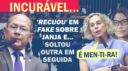 REPARE COMO ELE GRITA NA HORA DA FAKE SOBRE JANJA E FALA BAIXINHO NA HORA DO "RECUO"... | Cortes 247