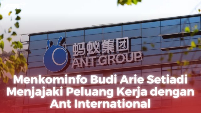Menkominfo Budi Arie Setiadi Menjajaki Peluang Kerja dengan Ant International