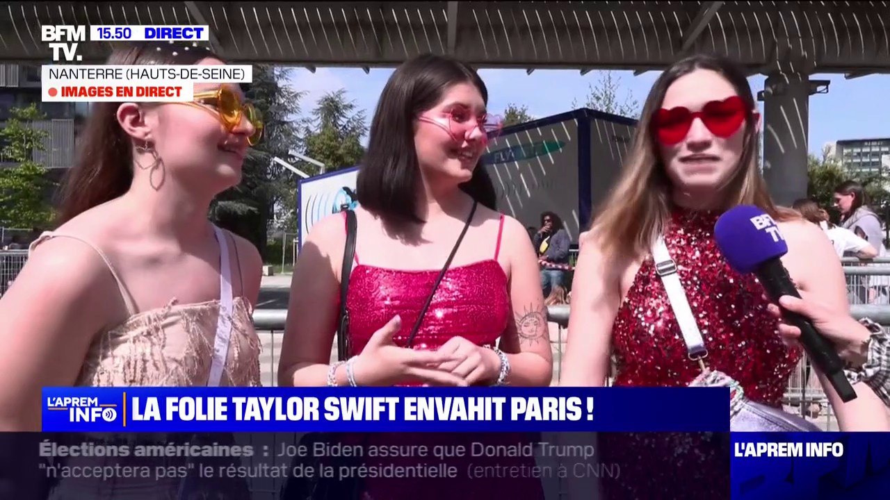 "J'ai qu'une hâte c'est de rentrer dans la salle et de vibrer au rythme des musiques": les fans de Taylor Swift excités à quelques heures du concert