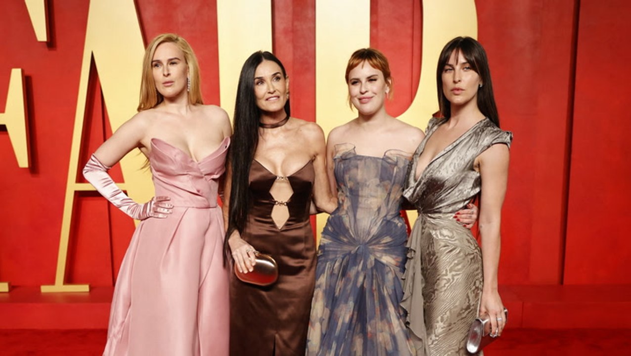 Demi Moore Is Manifesting Summer With Her Teeny-Tiny Leopard Print String Bikini