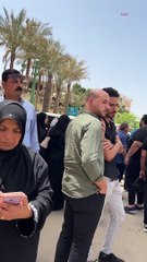 أحمد السقا وأمير كرارة ودنيا سمير غانم والعديد من النجوم في جنازة والدة الفنان كريم عبد العزيز
