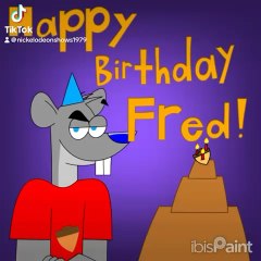 Johnny & Friends: Happy Birthday, Fred! in Speedpaint