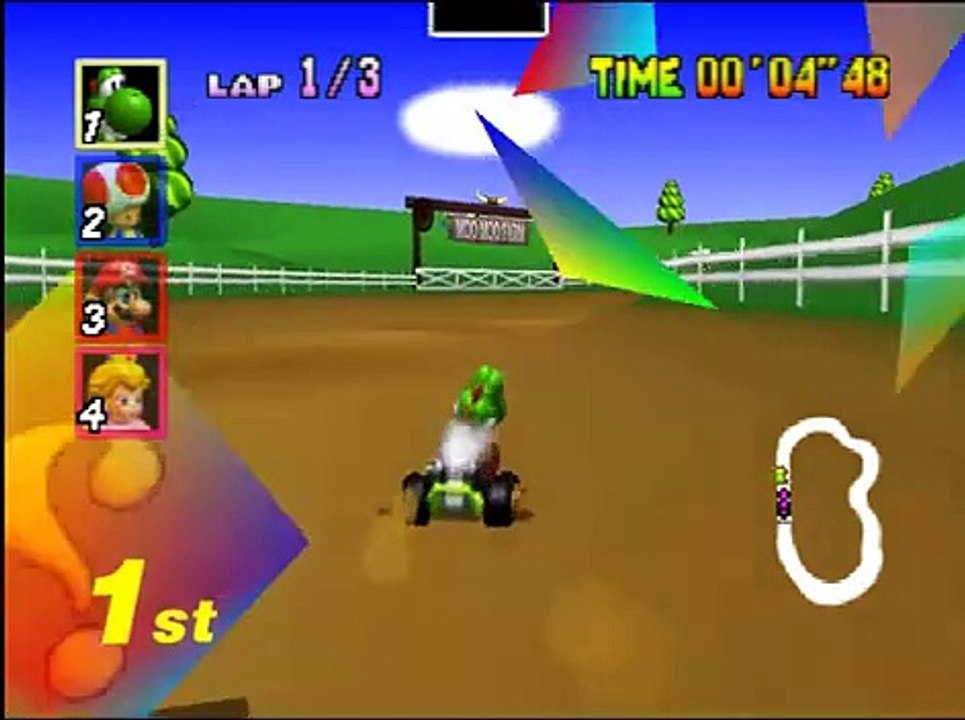 [Walkthrough] Mario Kart 64 - Partie 5 - Coupe Champignon 100cc