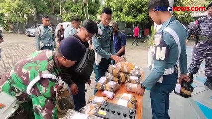 Penyelundupan 13 Kg Ganja Asal Papua Nugini Berhasil Digagalkan Lantamal X Jayapura