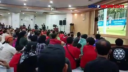 Download Video: Berjalan Meriah, Kemenpora Gelar Nobar Timnas U-23 Indonesia vs Guinea