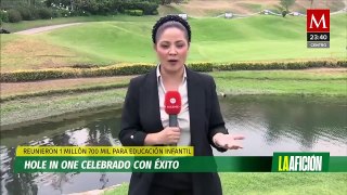 Lorena Ochoa y 'Canelo' juegan golf para recaudar fondos para niños