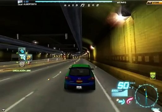 Gameplay Need For Speed World - Petando el Mazdaspeed 3