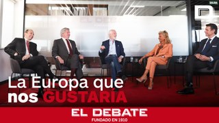 'La economía a debate: la Europa que nos gustaría', con Tocino, Méndez de Vigo, Soria, Rotellar y Tringali