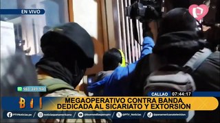Megaoperativo en el Callao: detienen a peligrosa banda de sicarios 'Los Injertos de Juan Pablo II'