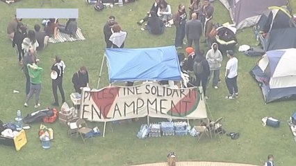 Inside London's pro-Palestine student protest camps