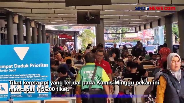 PT KAI: 115.200 Tiket Kereta Api Jarak Jauh Ludes Terjual saat Libur Panjang Kenaikan Yesus Kristus
