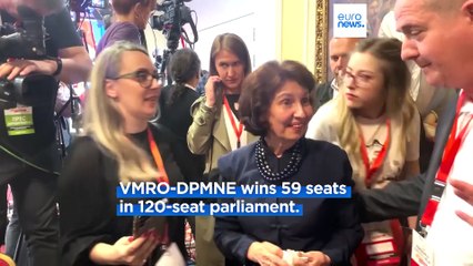 North Macedonia elects first woman president as centre-left crumbles