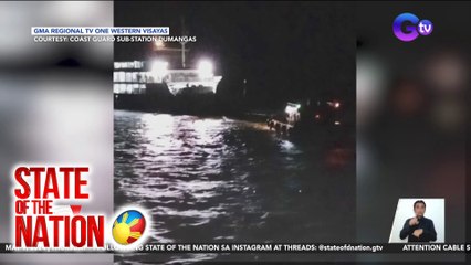 Roro vessel, sumadsad malapit sa Dumangas Port sa Iloilo | SONA