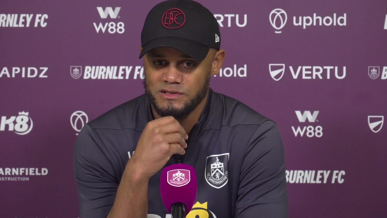 Burnley's Kompany on slim hopes of avoiding relegation and Tottenham challenge (Full Presser)