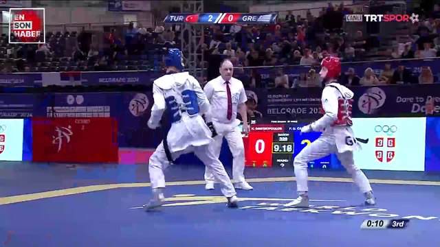 19 yaşındaki tekvandocu Furkan Ubeyde Çamoğlu Avrupa şampiyonu