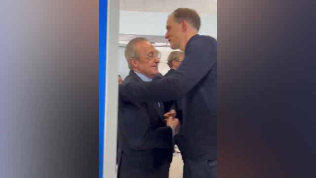 Tuchel salió caliente de hablar con la prensa y se encontró a Florentino: tremendo momento